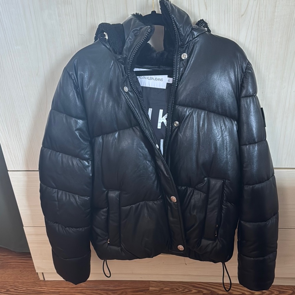 Calvin Klein Quilted Black Jacket